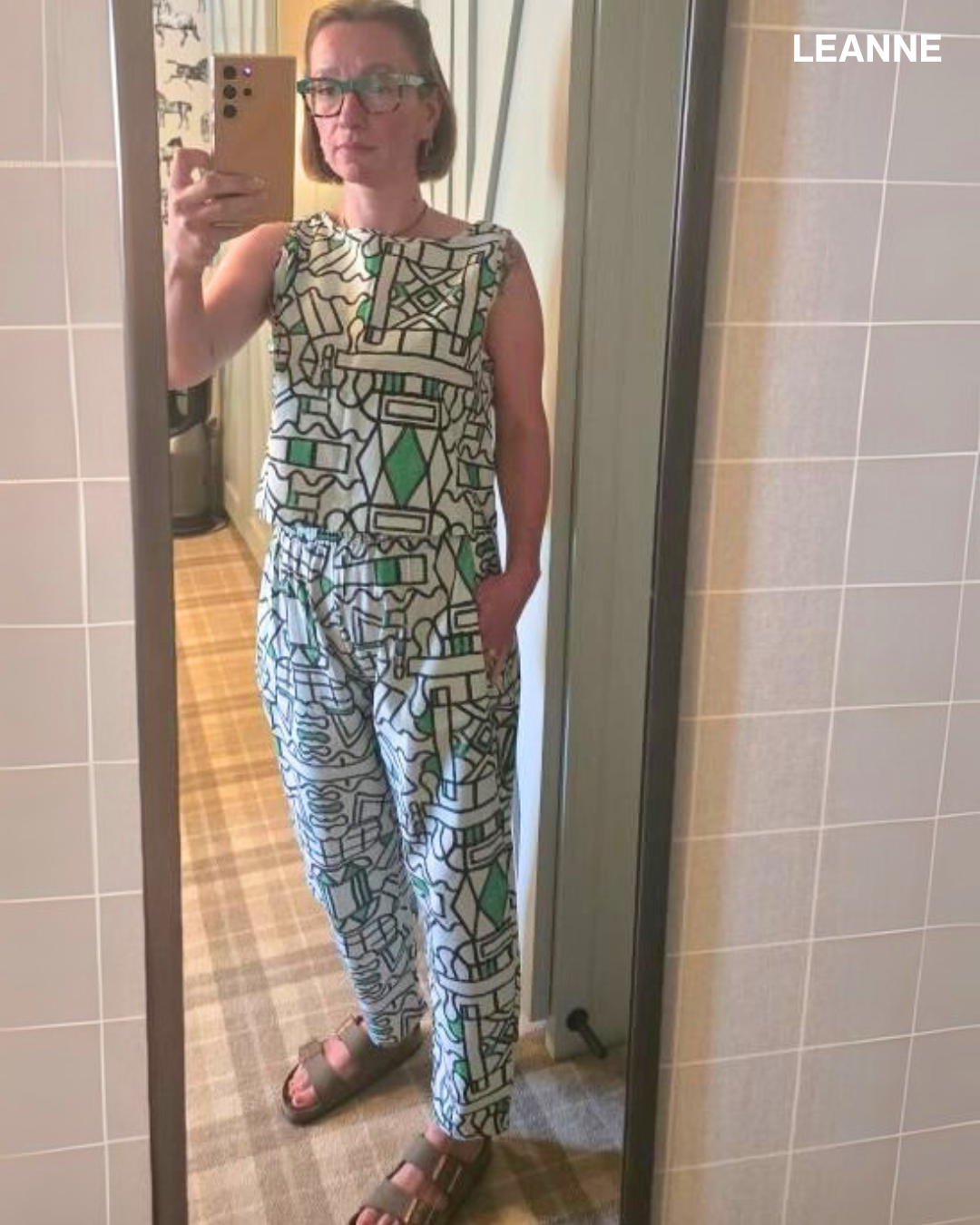 Organic Cotton and Linen Balloon Trousers