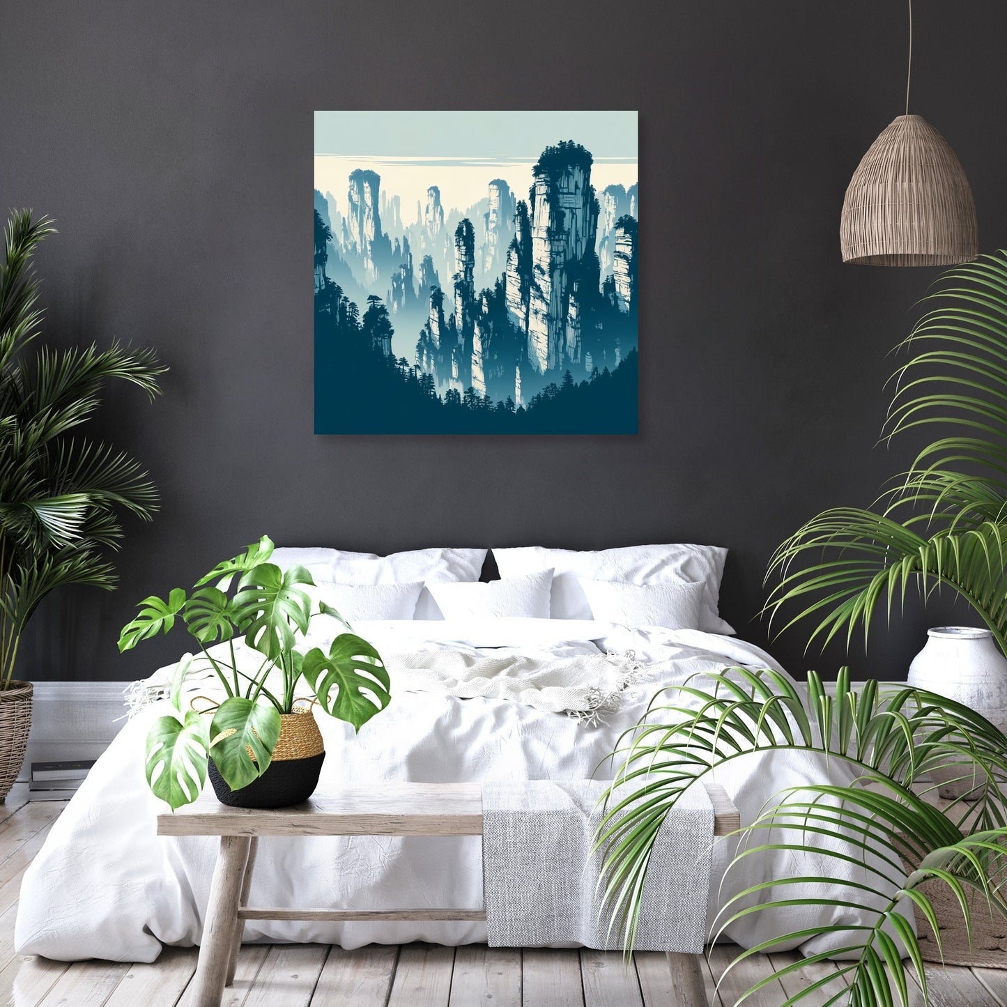 Zhangjiajie Peaks Canvas