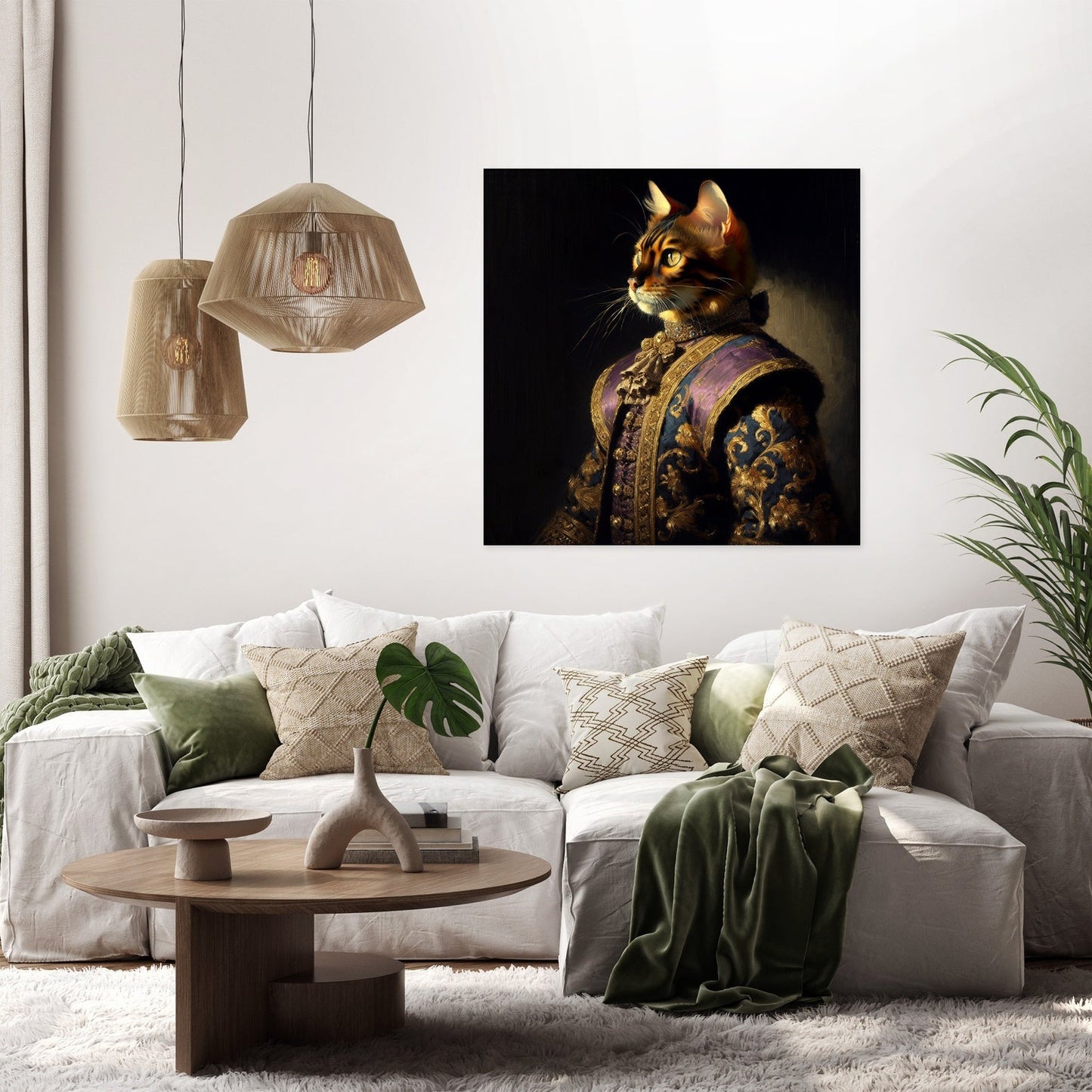 Regal Bengal Majesty Canvas