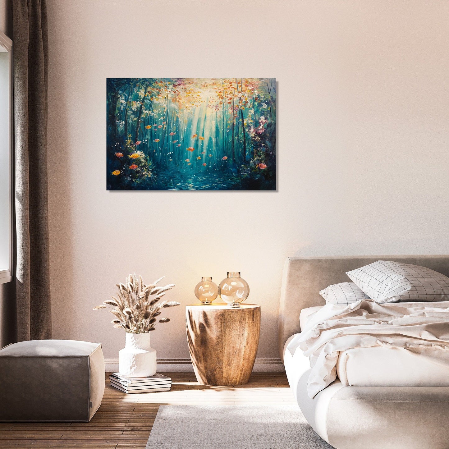 Submerged Woodland Canvas