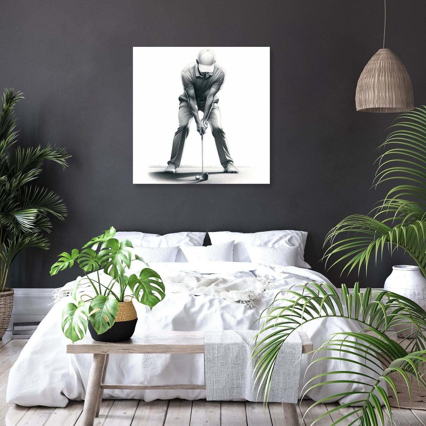 Focused Stance Canvas