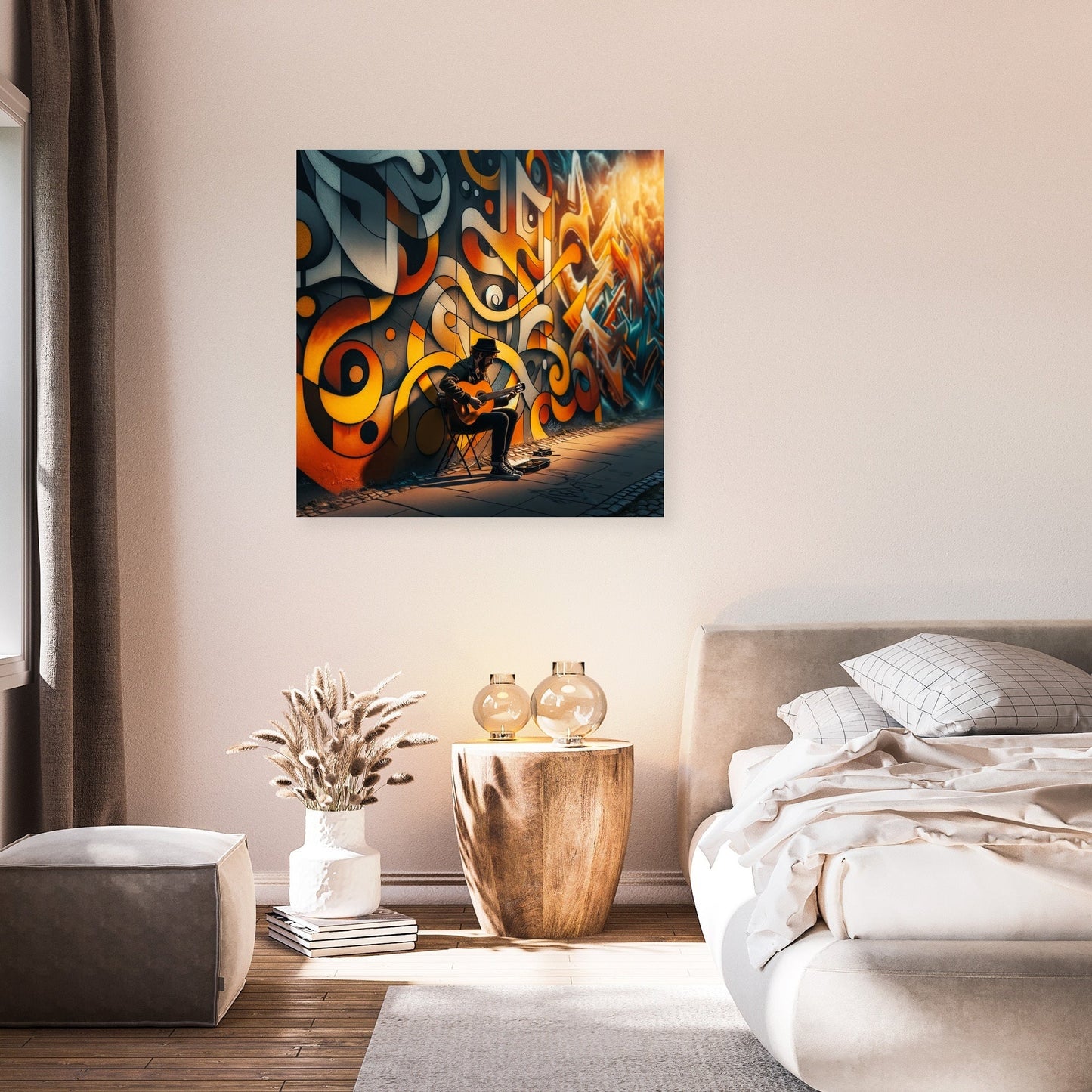 Melody of the Streets Canvas