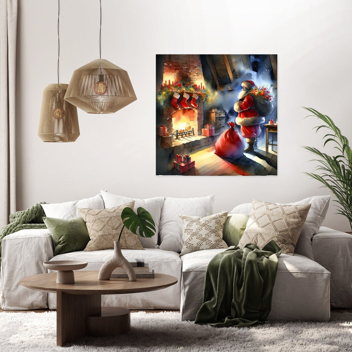 Christmas Eve Reverie Canvas