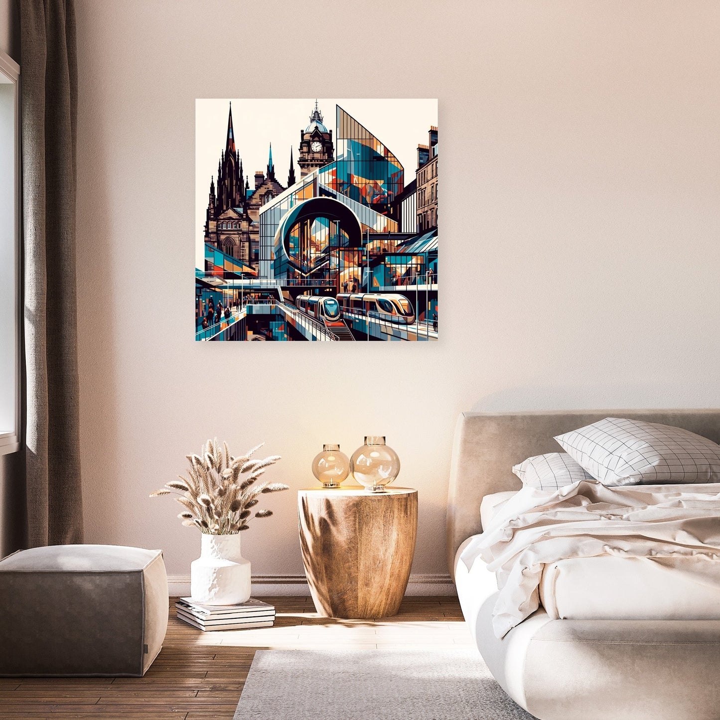 Modern Art Hub Edinburgh Canvas