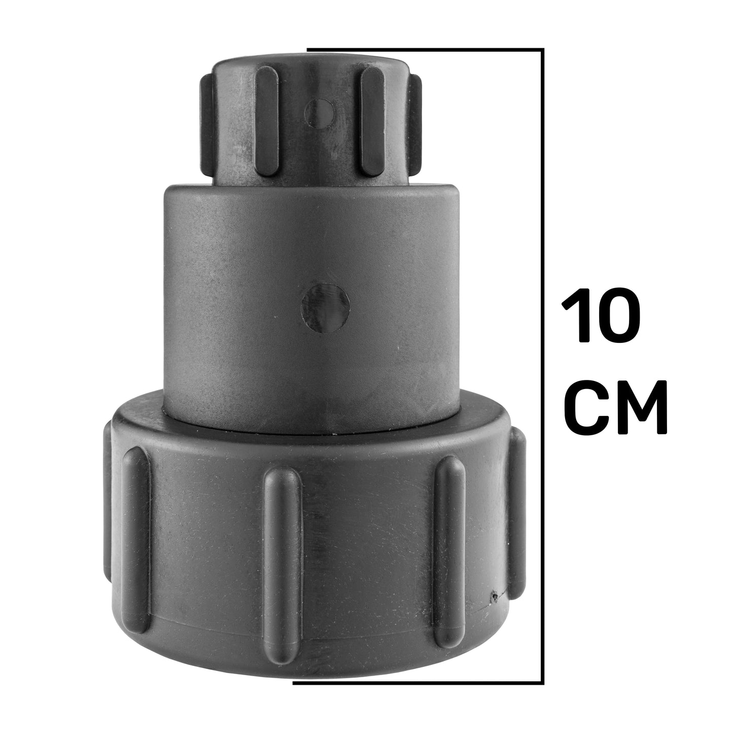 IBC 2” S60X6 - 1/2" BSPF Extender Adaptor with Lever Tap ½” Barb