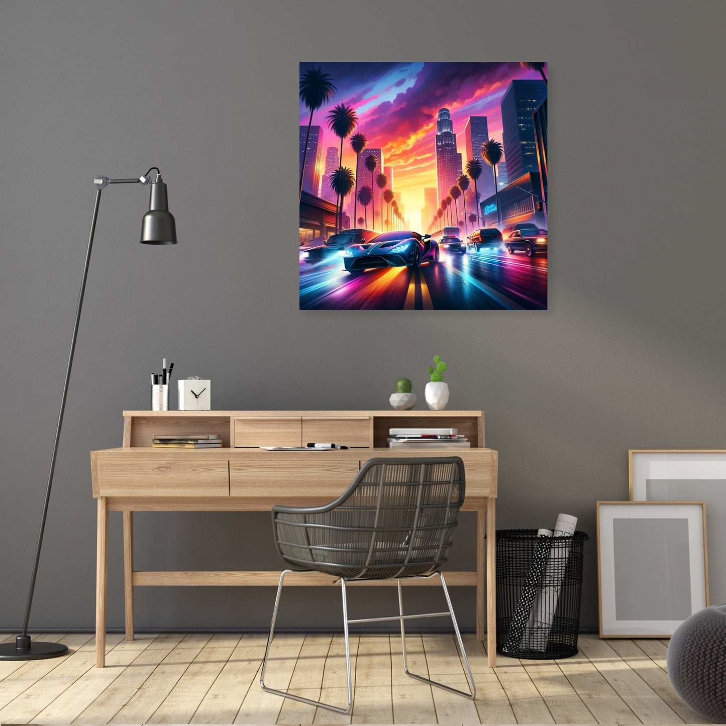 Sunset Boulevard Escape Canvas