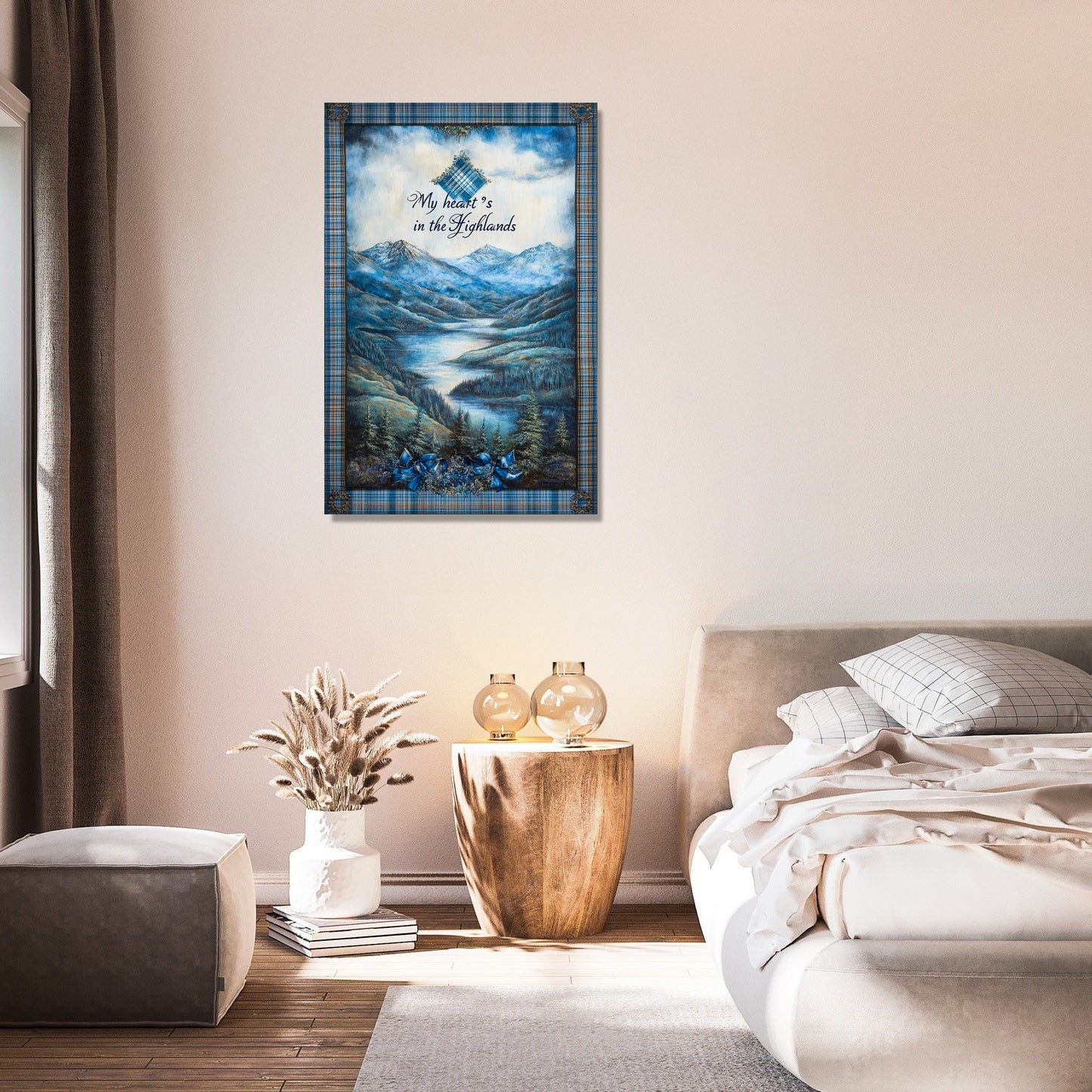 My heart’s in the Highlands Canvas