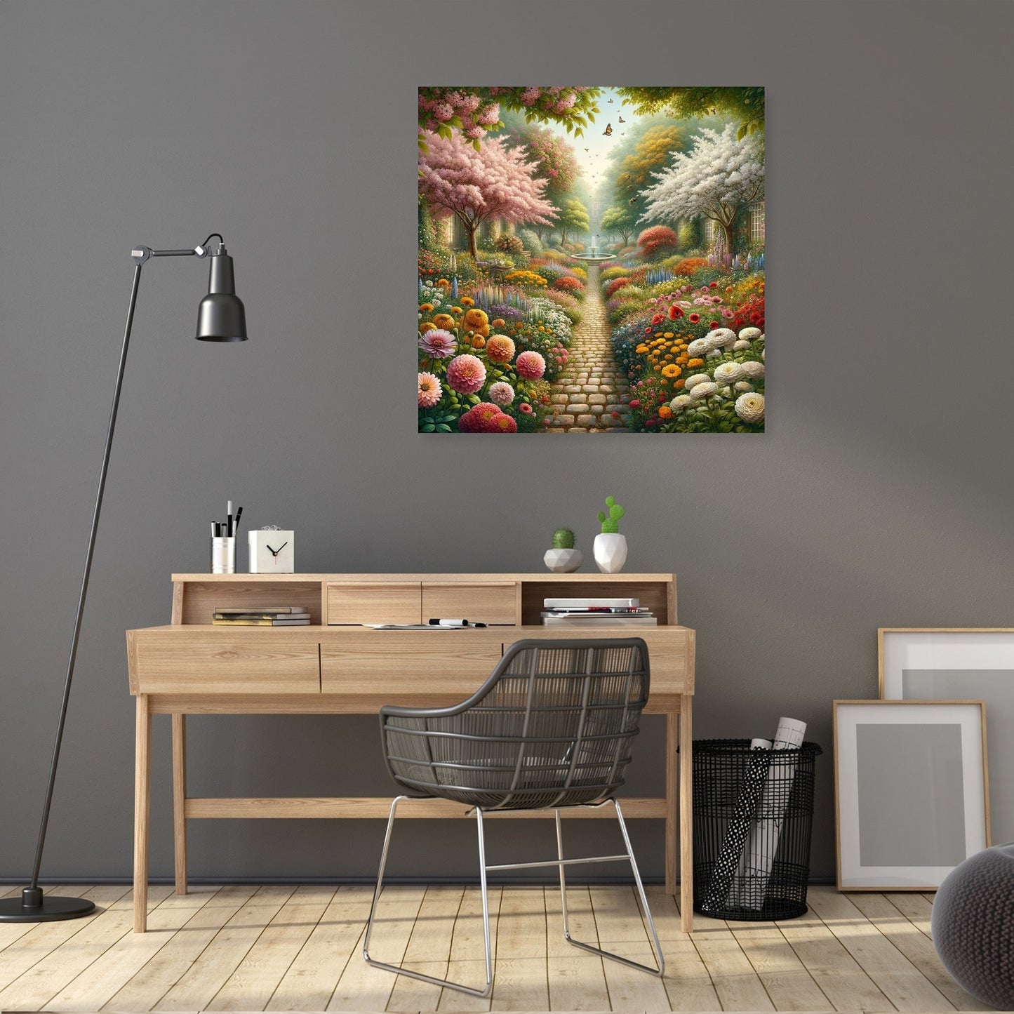 Spring Garden Serenade Canvas