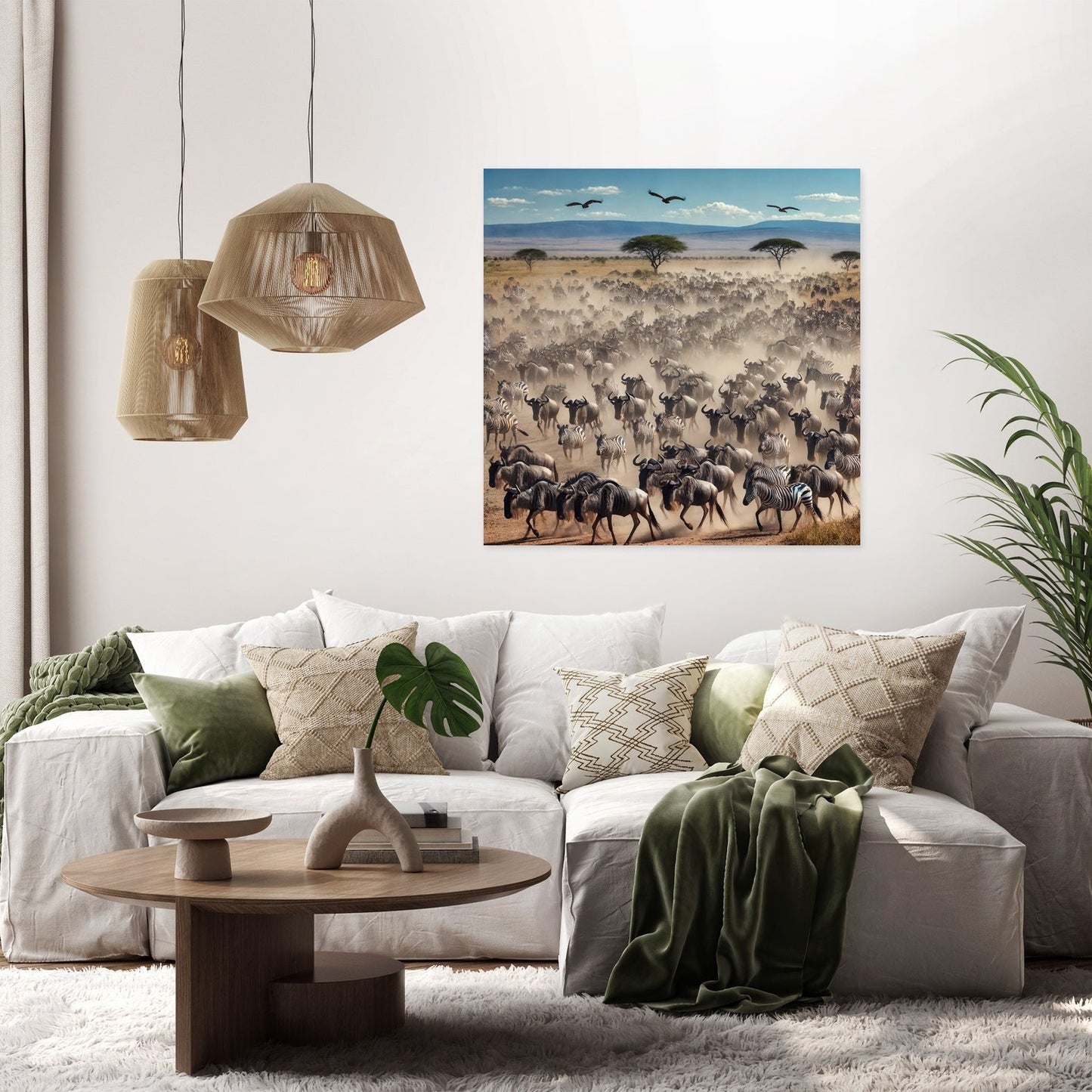Serengeti Journey Canvas