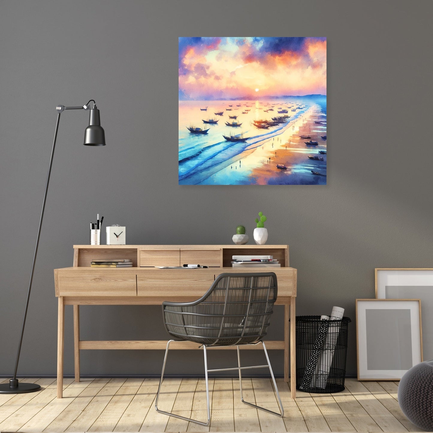 Bangladesh Cox's Bazar Serenity Canvas