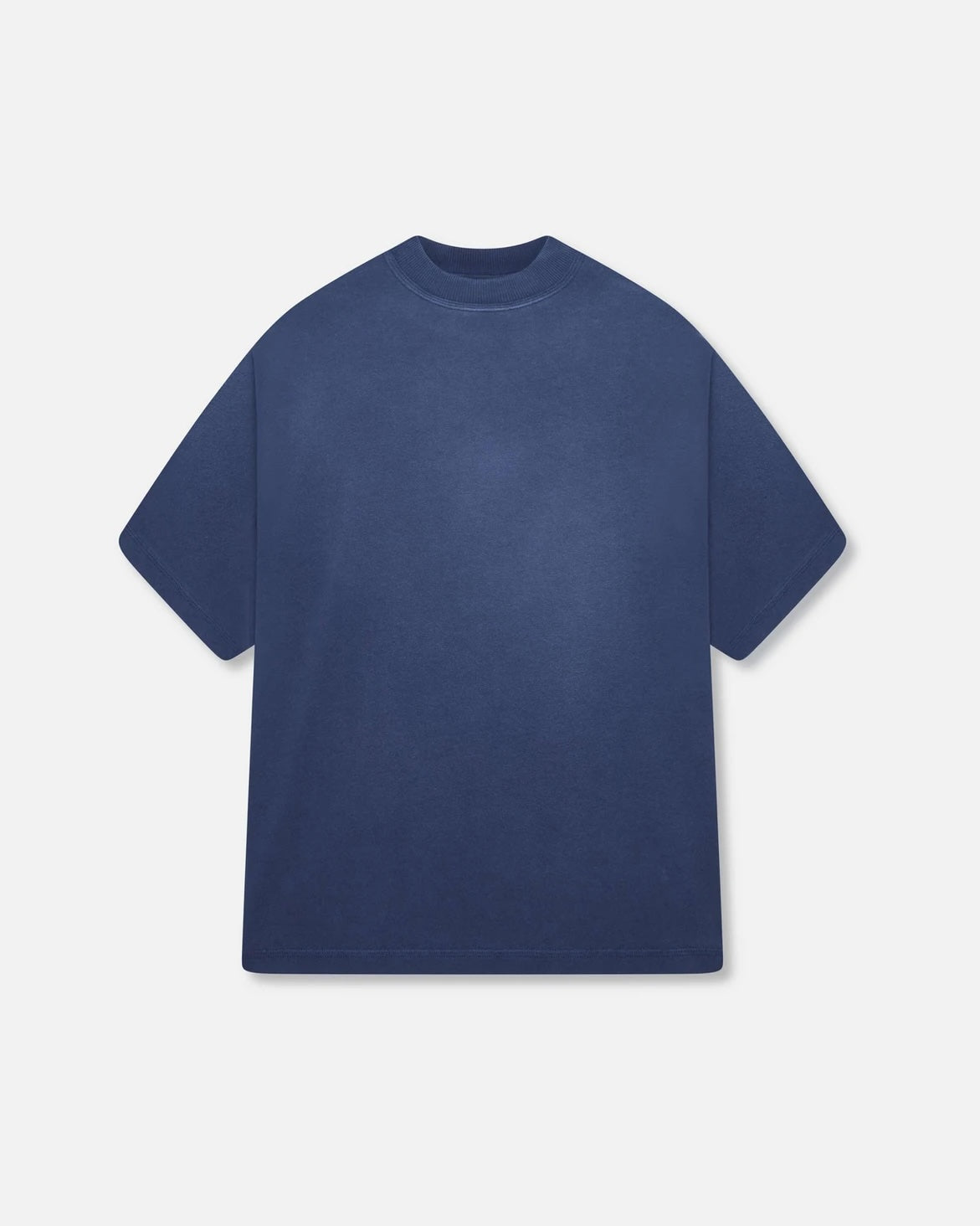 BLANK HEAVYWEIGHT FADE OUT TEE BLUE
