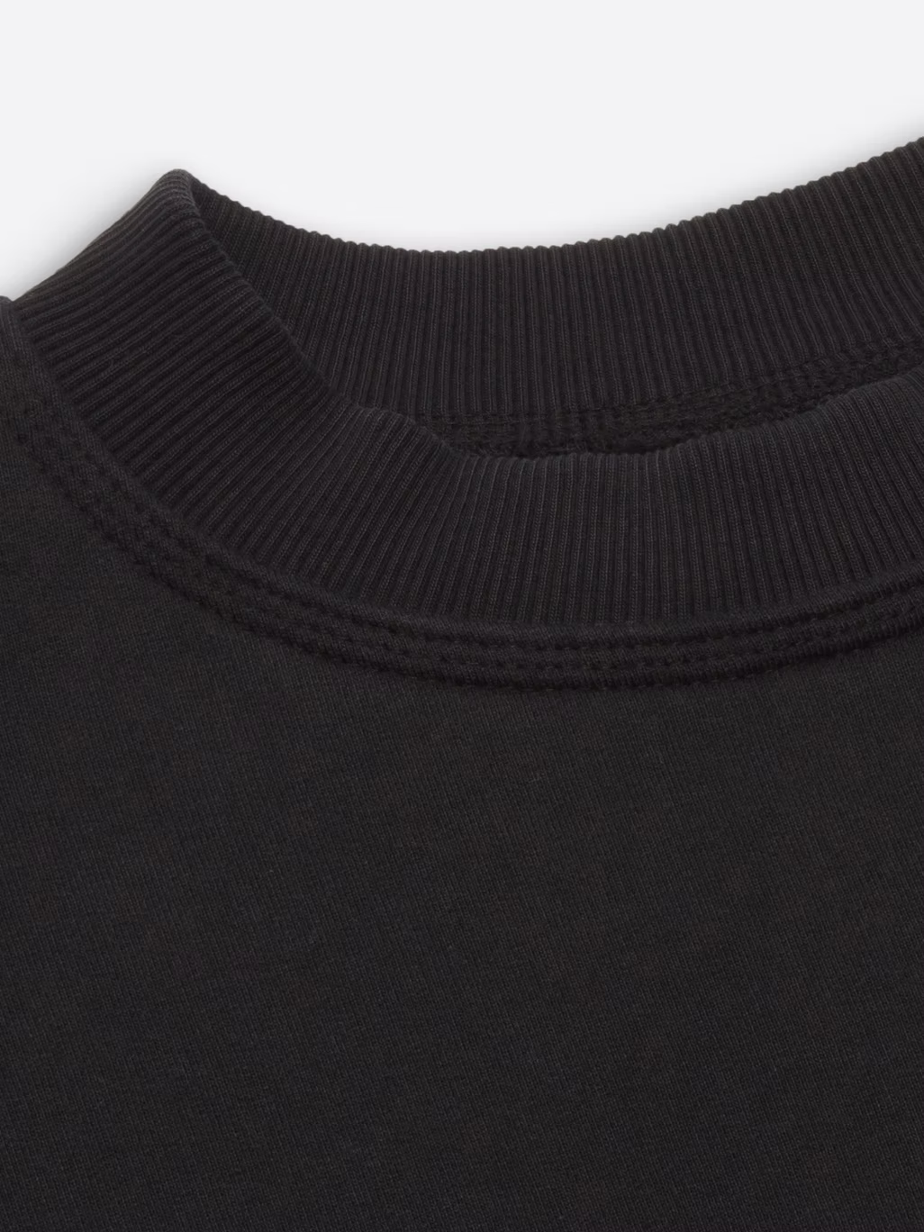 BLANK HEAVYWEIGHT TEE BLACK