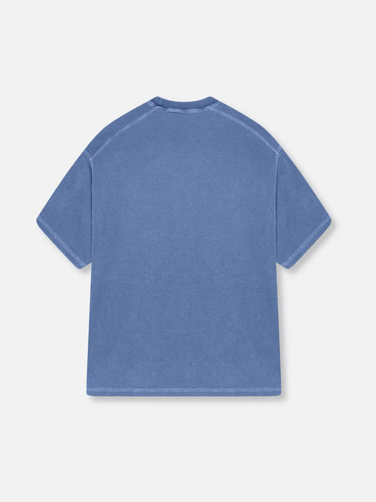 BLANK HEAVYWEIGHT VINTAGE BLUE TEE