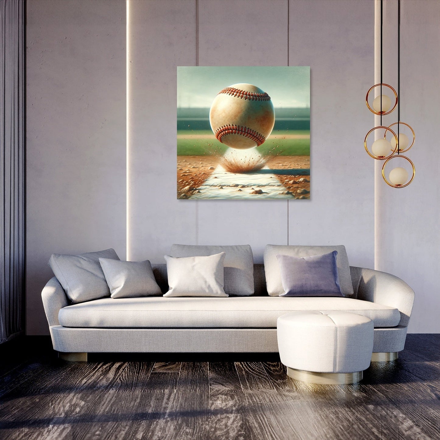 Field Bounce Canvas