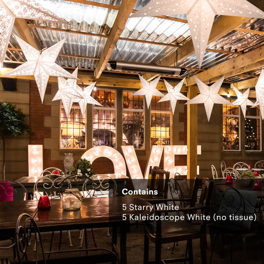 White Wedding Multi Pack: 10 Stars