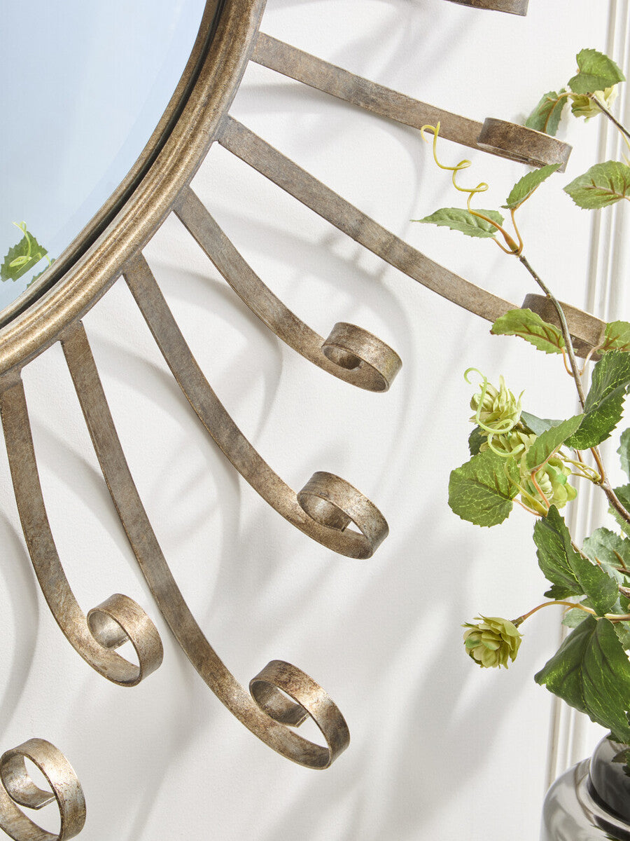 Spoke Style Wall Mirror | Cissell