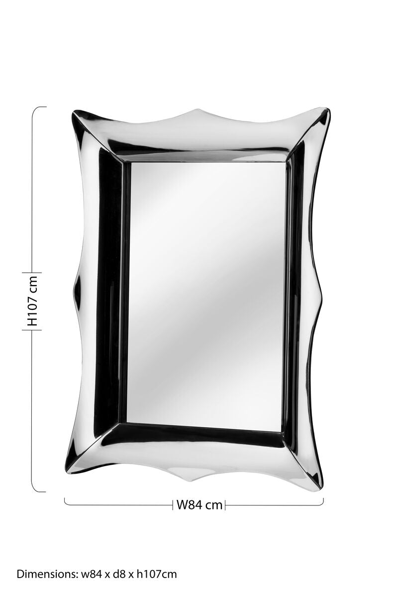 Catalina Reflective Frame Wall Mirror