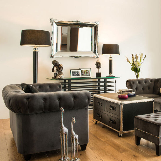 Catalina Reflective Frame Wall Mirror