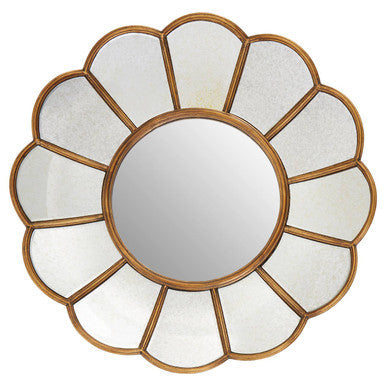 Verona Floral Wall Mirror