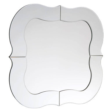 Silver Rounded Wall Mirror | Katelyn