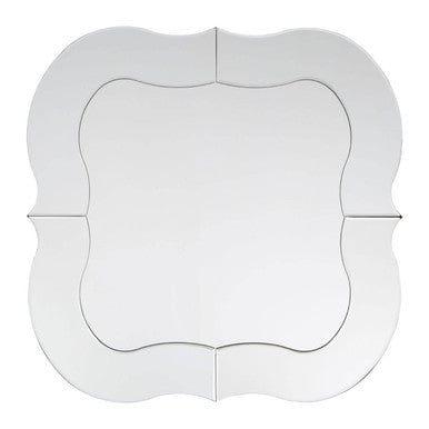 Silver Rounded Wall Mirror | Katelyn