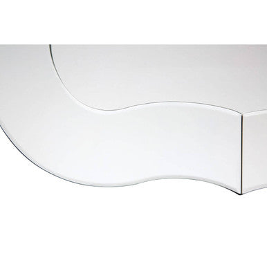 Silver Rounded Wall Mirror | Katelyn