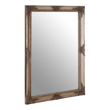 Brussels Baroque Rectangular Gold Wall Mirror