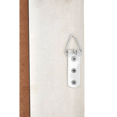 Yasmina Antique Silver Rectangular Wall Mirror