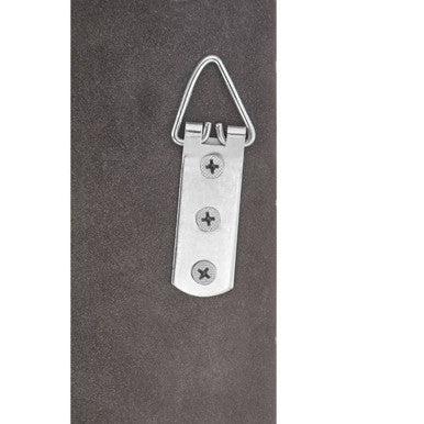 Baroque Rectangle Silver Wall Mirror | Brussels