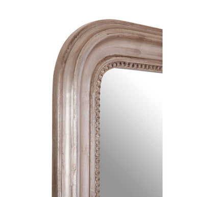 Gaia Silver Wood Wall Mirror