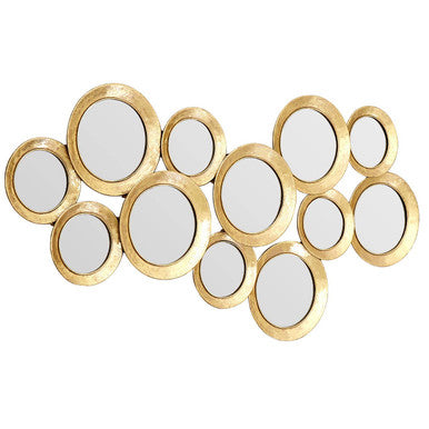 Marcia Gold Finish Wall Mirror