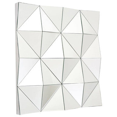 Geometric Square Shaped Wall Mirror | Lidia