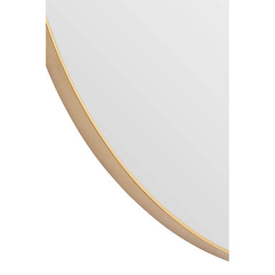 Helen Medium Gold Finish Oval Wall Mirro