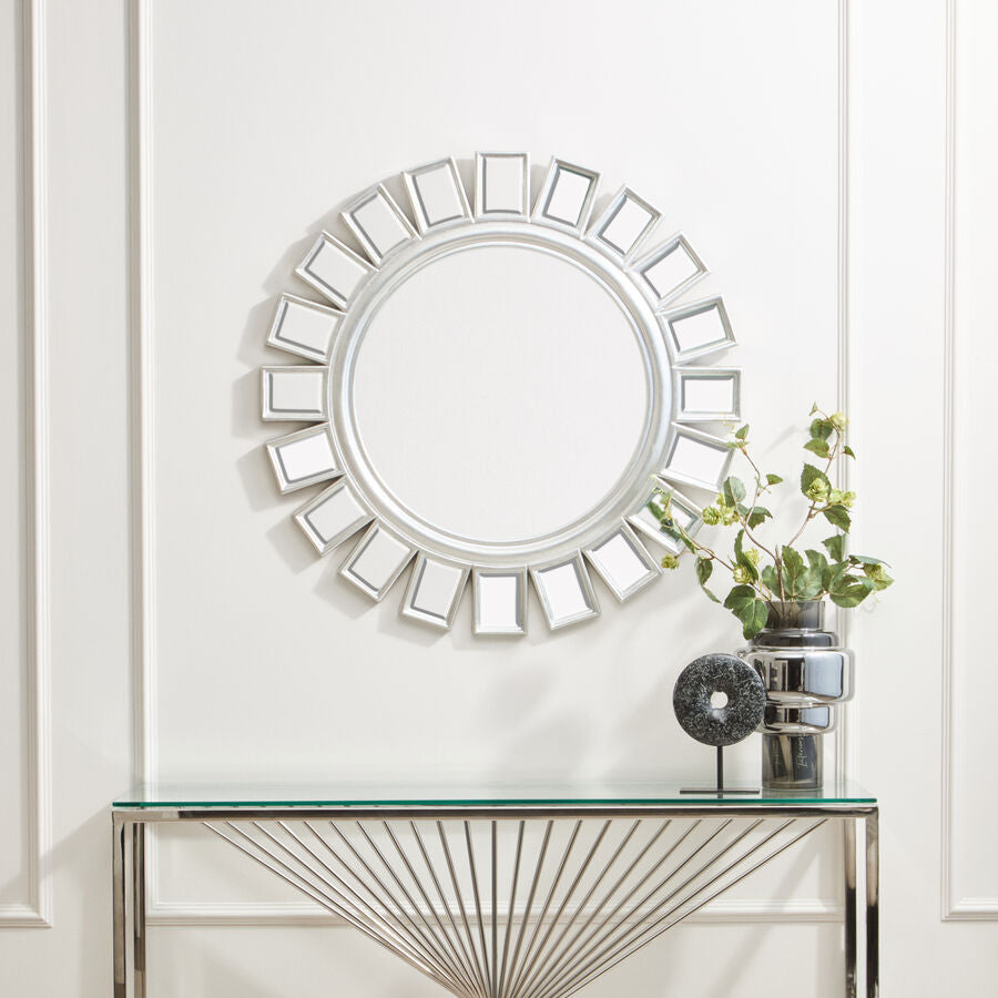 Inti Silver Wall Mirror