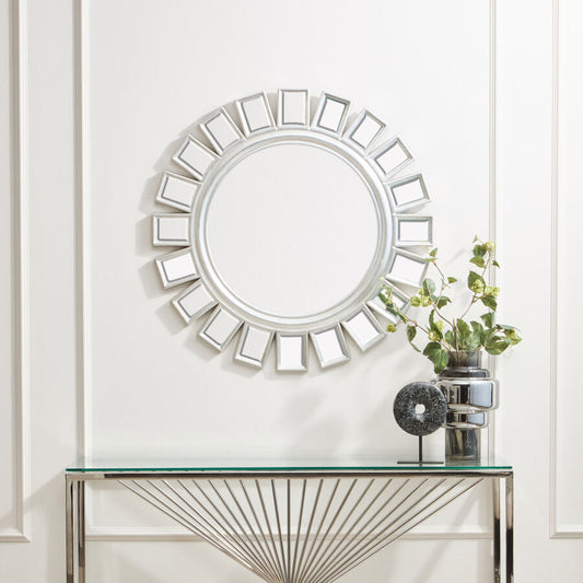 Inti Silver Wall Mirror