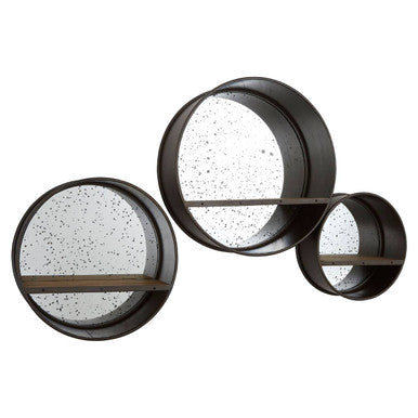 Set Of Three Trinity Wall Mirrors