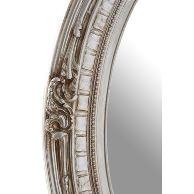 Juliet Champagne Oval Framed Wall Mirror