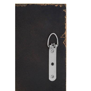 Zariah Gold Finish Art Deco Wall Mirror