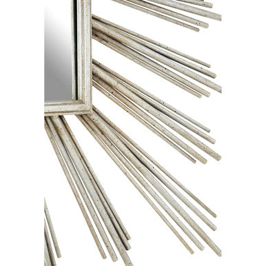 Zariah Sunburst Design Wall Mirror