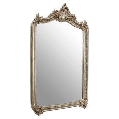 Adelere Ornate Champagne Wall Mirror