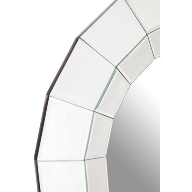 Puzzle Round Wall Mirror