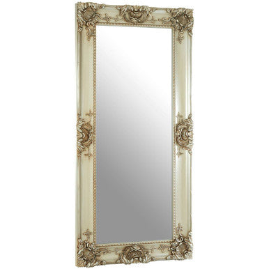 Ornate Silver Frame Wall Mirror | Cara
