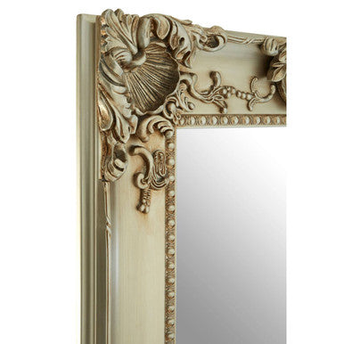 Ornate Silver Frame Wall Mirror | Cara