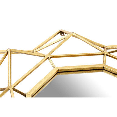 Champagne Gold Wall Mirror | Farran
