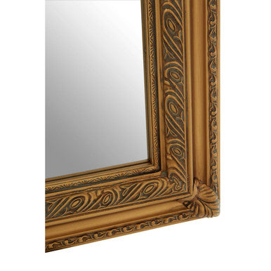 Andrey Gold Finish Wall Mirror.