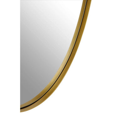 Cora Wall Mirror With Gold Finish Frame