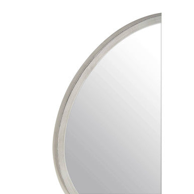 Saska Small Antique Silver Wall Mirror