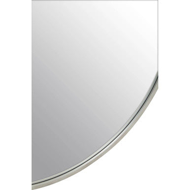 Saska Large Antique Silver Wall Mirror