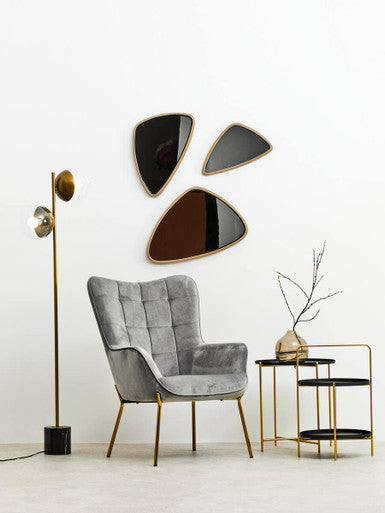 Torino Medium Triangular Wall Mirror