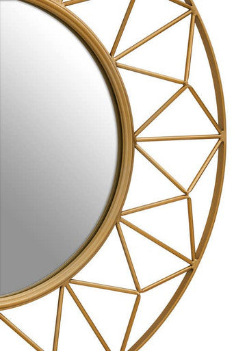 Matera 3D Round Wall Mirror